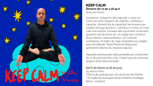 Moma New School - Noves extraescolars en anglès! - Keep calm horitzontal