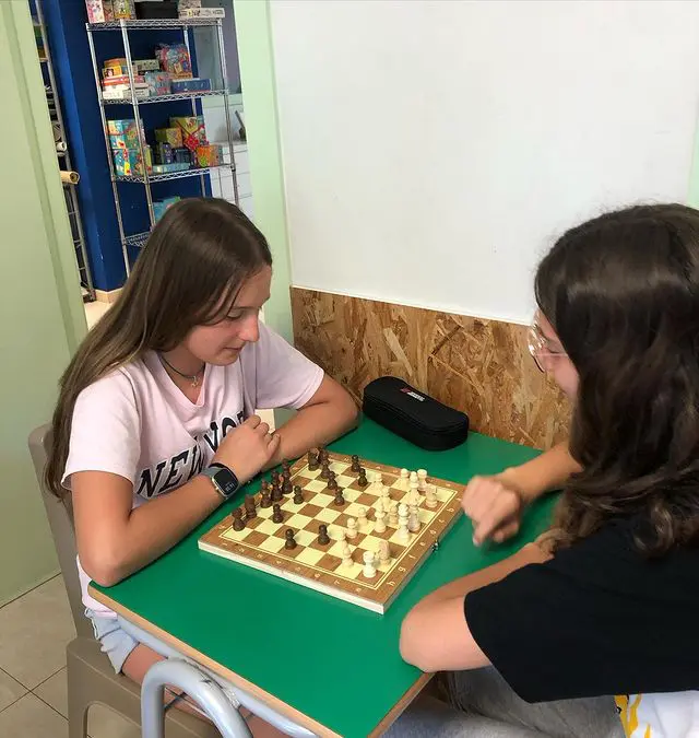 Moma New School - Chess time - chess