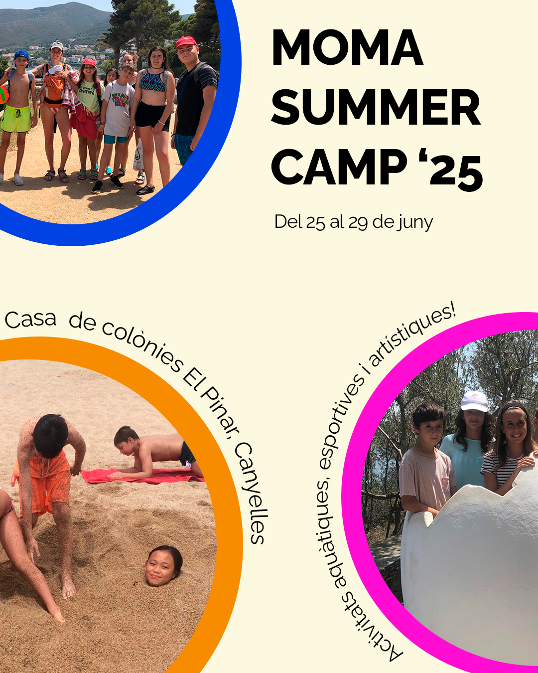 Moma New School - Torna el MoMa Summer Camp - cartell summer camp